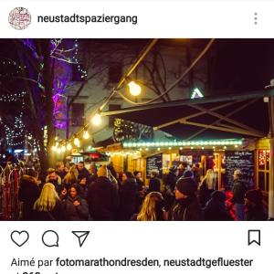 Chalet Winter hüttn Dresden Neustadt